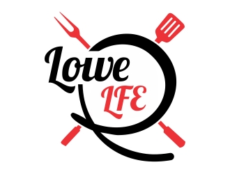 Lowe LFE Q or BBQ logo design by ruki