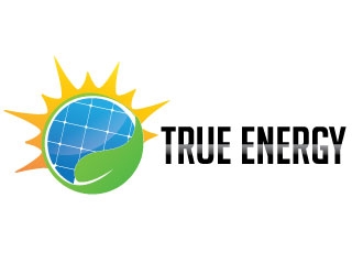 True Energy logo design by Erasedink