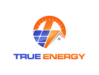 True Energy logo design by LOVECTOR