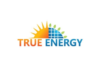 True Energy logo design by harshikagraphics
