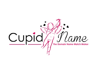 CupidName logo design by MAXR