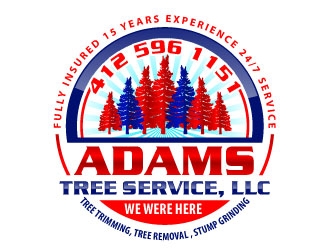 Adams Tree Service, LLC logo design by uttam