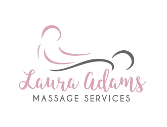 Laura Adams Massage Services llc logo design by akilis13