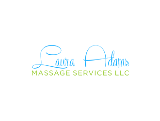 Laura Adams Massage Services llc logo design by bomie