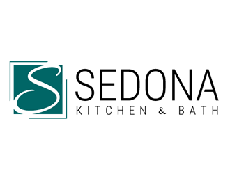 Sedona Kitchen & Bath logo design by Coolwanz