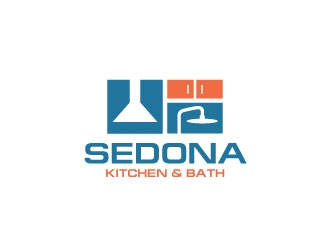 Sedona Kitchen & Bath logo design by uttam