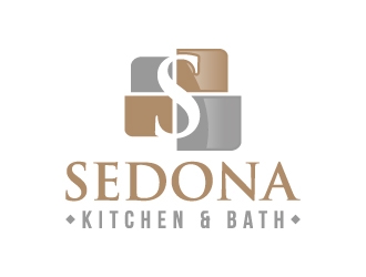 Sedona Kitchen & Bath logo design by akilis13