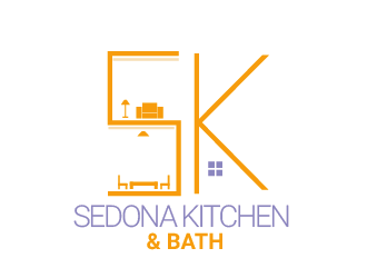 Sedona Kitchen & Bath logo design by czars