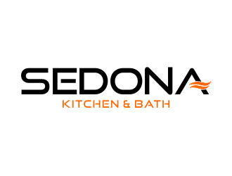 Sedona Kitchen & Bath logo design by aldesign