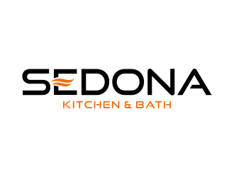 Sedona Kitchen & Bath logo design by aldesign