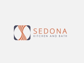 Sedona Kitchen & Bath logo design by gilkkj