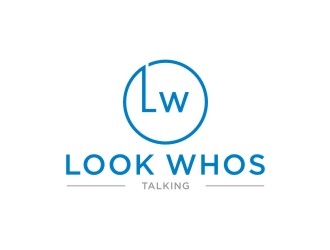 Look Whos Talking logo design by Franky.