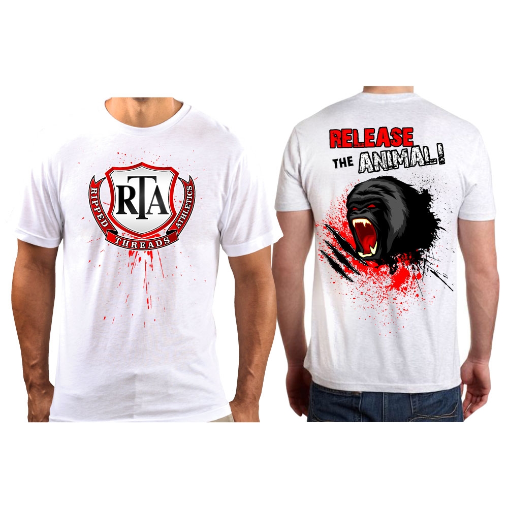 Ripped Threads Athletics  logo design by daywalker