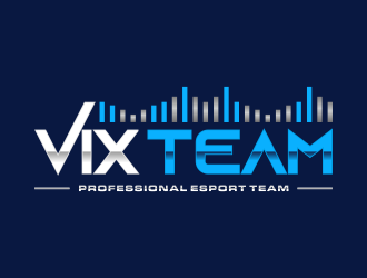 VIX TEAM logo design by ammad