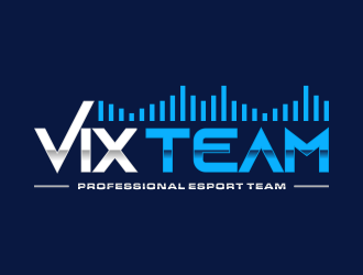 VIX TEAM logo design by ammad