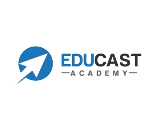 Educast Academy logo design by STTHERESE