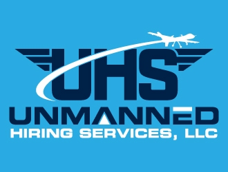Unmanned Hiring Services, LLC logo design by jaize