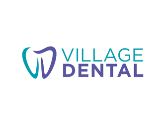 Village dental  logo design by logolady