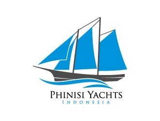 Phinisi Yachts Indonesia logo design by cybil