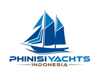 Phinisi Yachts Indonesia logo design by nexgen