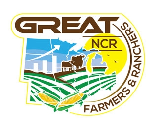 NCR GREAT Farmers & Ranchers  logo design by shere