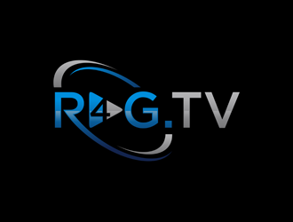 R4G.TV logo design by alby