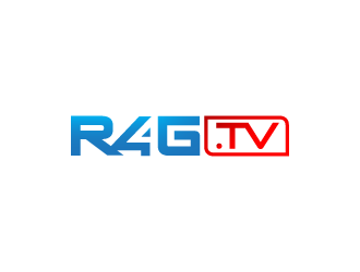 R4G.TV logo design by jpdesigner