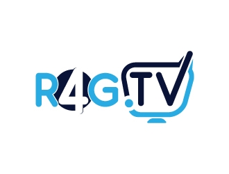 R4G.TV logo design by Suvendu