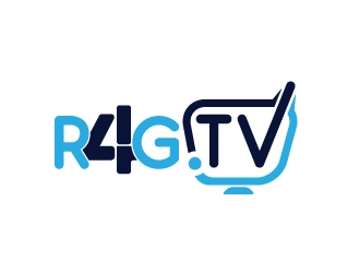 R4G.TV logo design by Suvendu