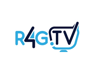 R4G.TV logo design by Suvendu