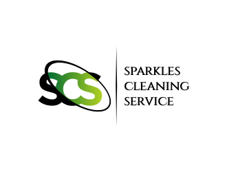 sparkles cleaning service logo design by Greenlight