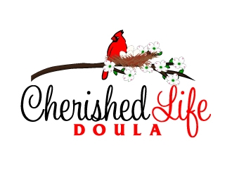 Cherished Life Doula logo design by KDesigns