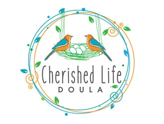 Cherished Life Doula logo design by shere