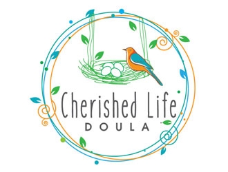 Cherished Life Doula logo design by shere