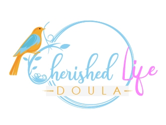 Cherished Life Doula logo design by Suvendu