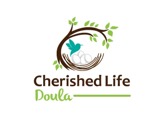 Cherished Life Doula logo design by Suvendu
