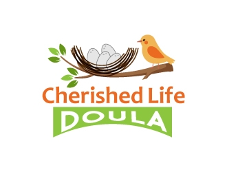 Cherished Life Doula logo design by Suvendu
