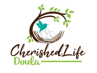 Cherished Life Doula logo design by Suvendu