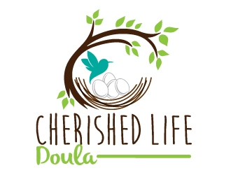 Cherished Life Doula logo design by Suvendu