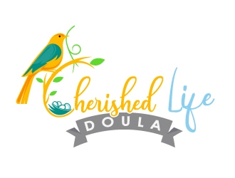 Cherished Life Doula logo design by Suvendu