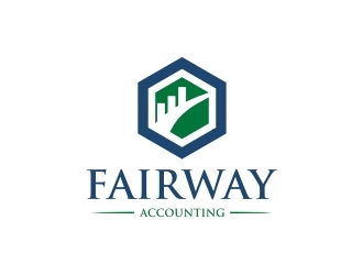 Fairway Accounting logo design by EkoBooM