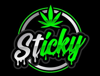 STICKY  logo design by jaize