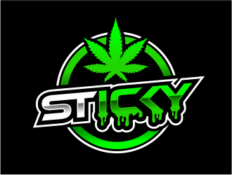 STICKY  logo design by kimora