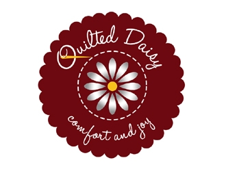 Quilted Daisy logo design by ingepro