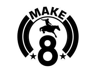 Make 8 logo design by mckris