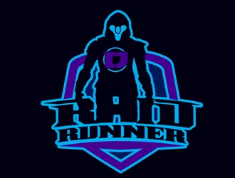 DJRaidRunner logo design by DreamLogoDesign