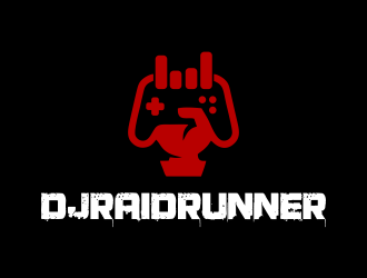 DJRaidRunner logo design by JessicaLopes