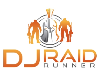 DJRaidRunner logo design by fawadyk