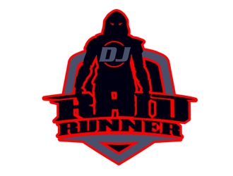 DJRaidRunner logo design by DreamLogoDesign