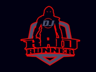 DJRaidRunner logo design by DreamLogoDesign